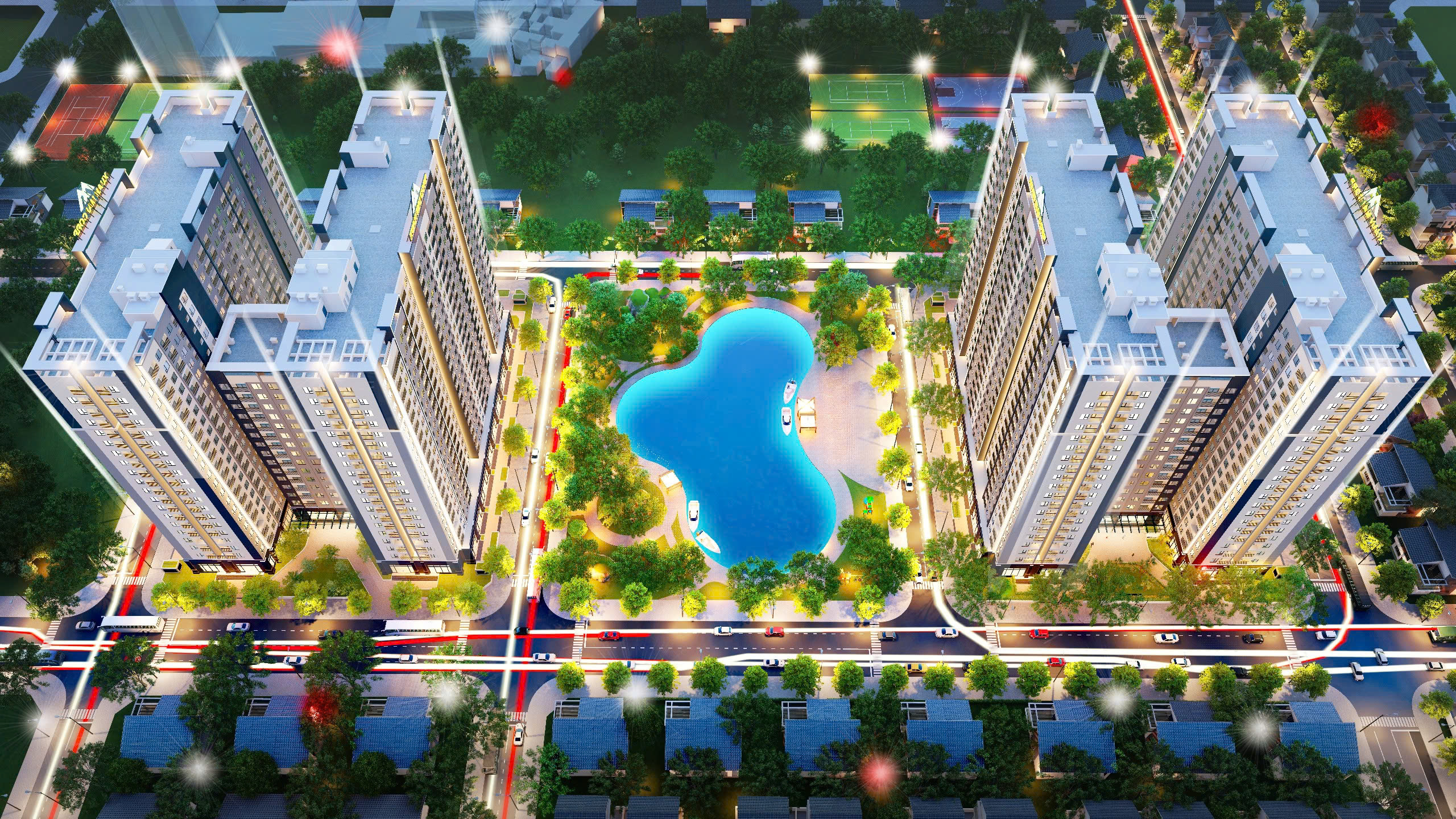 tiện ích chung cư Yên Bình Complex Phổ Yên